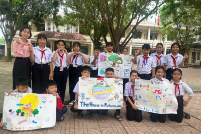 Một số hình ảnh, clip về đổi mới hình thức dạy học của Trường THCS xã Bình Mỹ